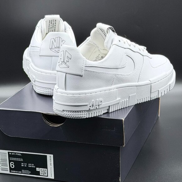 Nike Air Force 1 Low Pixel White - Picture 1 of 13